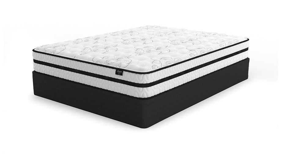 Ashley Express - Chime 10 Inch Hybrid Queen Mattress and Pillow