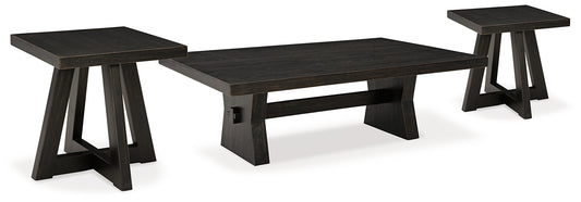 Ashley Express - Galliden Coffee Table with 2 End Tables
