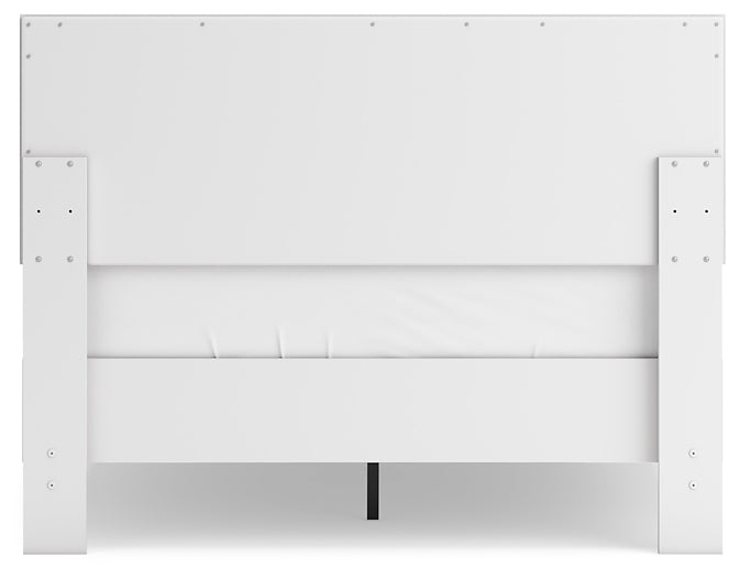 Ashley Express - Hallityn Full Panel Headboard with Dresser and 2 Nightstands