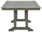 Visola RECT Dining Table w/UMB OPT