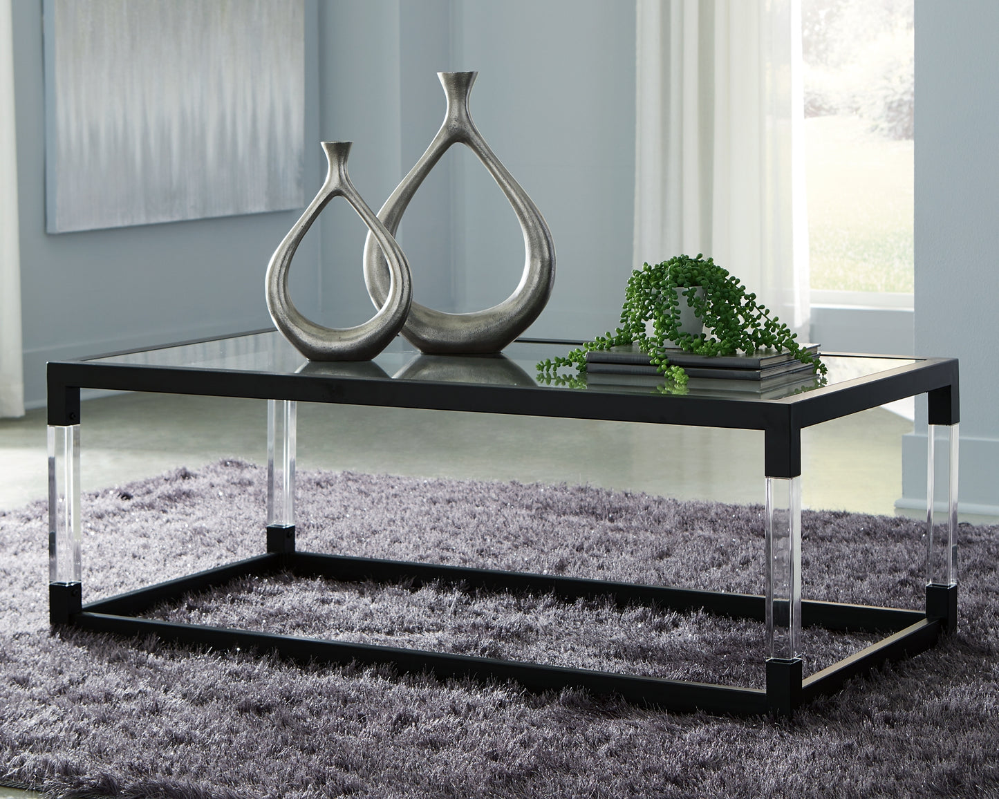 Ashley Express - Nallynx Rectangular Cocktail Table